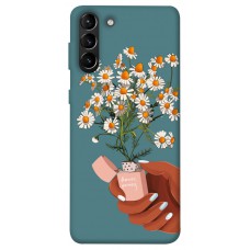 TPU чехол Demsky Chamomile mood для Samsung Galaxy S21+