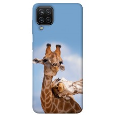 TPU чохол Demsky Милые жирафы для Samsung Galaxy A12