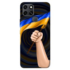 TPU чохол Demsky Флаг для Infinix Smart 6