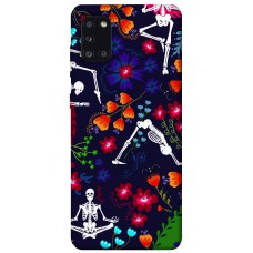 TPU чохол Demsky Yoga skeletons для Samsung Galaxy A31