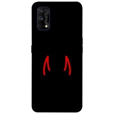 TPU чохол Demsky Red horns для Realme 7 Pro