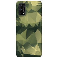 TPU чехол Demsky Треугольный камуфляж 2 для Realme 7 Pro