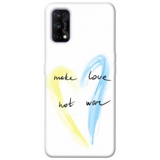 TPU чохол Demsky Make love not war для Realme 7 Pro