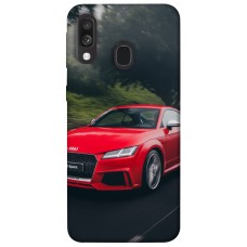 TPU чехол Demsky Red Audi для Samsung Galaxy A40 (A405F)