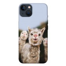 TPU чехол Demsky Funny llamas для Apple iPhone 13 (6.1")