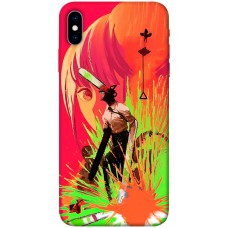 TPU чохол Demsky Anime evolution 5 Людина-бензопила (Chainsaw Man) для Apple iPhone X (5.8")