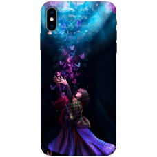 TPU чохол Demsky Anime evolution 7 Клинок, який знищує демонів (Demon Slayer: Kimetsu no Yaiba) для Apple iPhone X (5.8")