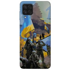 TPU чехол Demsky Faith in Ukraine 3 для Samsung Galaxy A22 4G