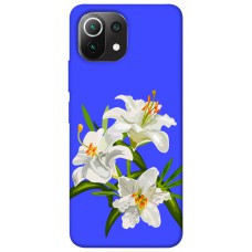 TPU чохол Demsky Three lilies для Xiaomi Mi 11 Lite