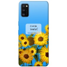 TPU чохол Demsky Слава Україні для Samsung Galaxy A41