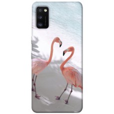TPU чохол Demsky Flamingos для Samsung Galaxy A41