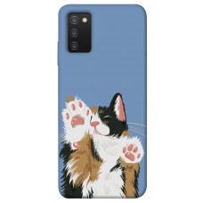 TPU чохол Demsky Funny cat для Samsung Galaxy A03s