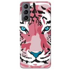 TPU чохол Demsky Pink tiger для Samsung Galaxy S21 FE