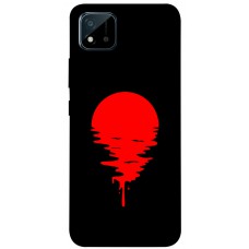 TPU чехол Demsky Red Moon для Realme C11 (2021)