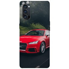 TPU чехол Demsky Red Audi для Oppo Reno 4 Pro 5G