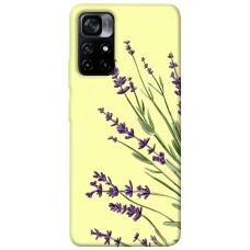 TPU чехол Demsky Lavender art для Xiaomi Poco M4 Pro 5G