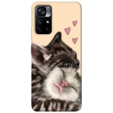TPU чохол Demsky Cats love для Xiaomi Poco M4 Pro 5G