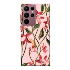 TPU чехол Demsky Floral motifs для Samsung Galaxy S22 Ultra