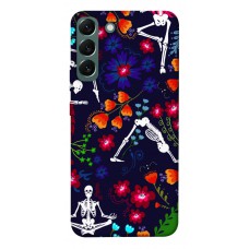 TPU чохол Demsky Yoga skeletons для Samsung Galaxy S22+