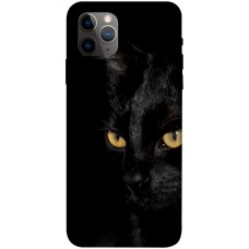TPU чохол Demsky Черный кот для Apple iPhone 11 Pro Max (6.5")