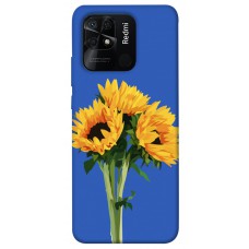 TPU чохол Demsky Bouquet of sunflowers для Xiaomi Redmi 10C