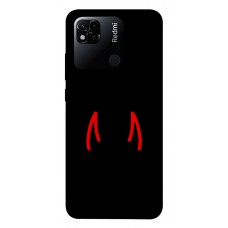 TPU чохол Demsky Red horns для Xiaomi Redmi 10A