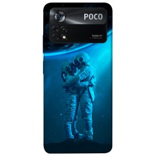 TPU чохол Demsky Космическая любовь для Xiaomi Poco X4 Pro 5G