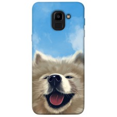 TPU чехол Demsky Samoyed husky для Samsung J600F Galaxy J6 (2018)