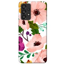 TPU чохол Demsky Акварельные цветы для Samsung Galaxy A33 5G