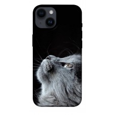 Термополіуретановий (TPU) чохол Cute cat для Apple iPhone 14 (6.1")