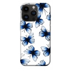 TPU чехол Demsky Tender butterflies для Apple iPhone 14 Pro (6.1")