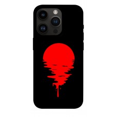 TPU чехол Demsky Red Moon для Apple iPhone 14 Pro (6.1")