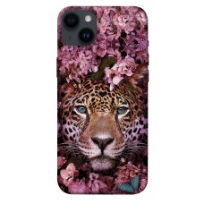 TPU чохол Demsky Леопард в цветах для Apple iPhone 14 Plus (6.7")