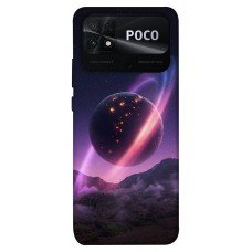 TPU чехол Demsky Сатурн для Xiaomi Poco C40