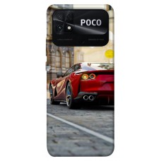 TPU чехол Demsky Red Ferrari для Xiaomi Poco C40