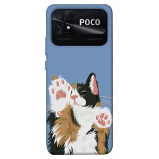 TPU чохол Demsky Funny cat для Xiaomi Poco C40