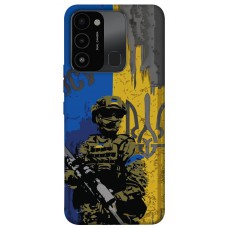 TPU чохол Demsky Faith in Ukraine 4 для TECNO Spark 8C