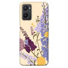 TPU чехол Demsky Flowers art для Oppo A96