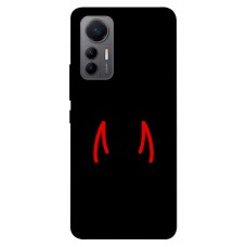 TPU чохол Demsky Red horns для Xiaomi 12 Lite