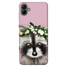 TPU чохол Demsky Raccoon in flowers для Samsung Galaxy A04