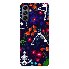 TPU чохол Demsky Yoga skeletons для Samsung Galaxy A04s