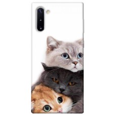 TPU чохол Demsky Три кота для Samsung Galaxy Note 10