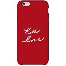 TPU чохол Demsky Hello love для Apple iPhone 6/6s plus (5.5")