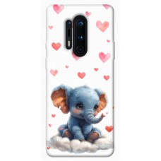 TPU чохол Demsky Animals love 7 для OnePlus 8 Pro