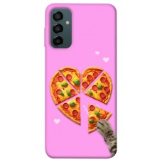 TPU чехол Demsky Pizza Love для Samsung Galaxy M14 5G