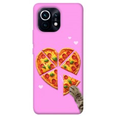 TPU чехол Demsky Pizza Love для Xiaomi Mi 11