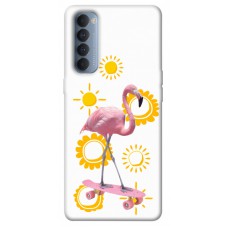 TPU чохол Demsky Fantasy Fauna 4 для Oppo Reno 4 Pro