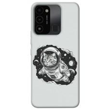 TPU чехол Demsky Кіт космонавт для Tecno Spark Go 2022 (KG5m)