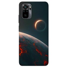 TPU чохол Demsky Lava planet для Xiaomi Redmi Note 10 / Note 10s