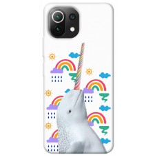 TPU чехол Demsky Fantasy Fauna 5 для Xiaomi Mi 11 Lite